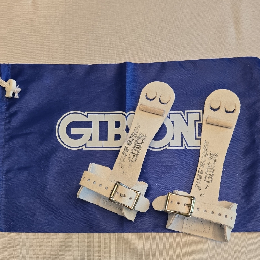 Gibson Just Right Single Buckle Gymnastics Grips - Size Medium